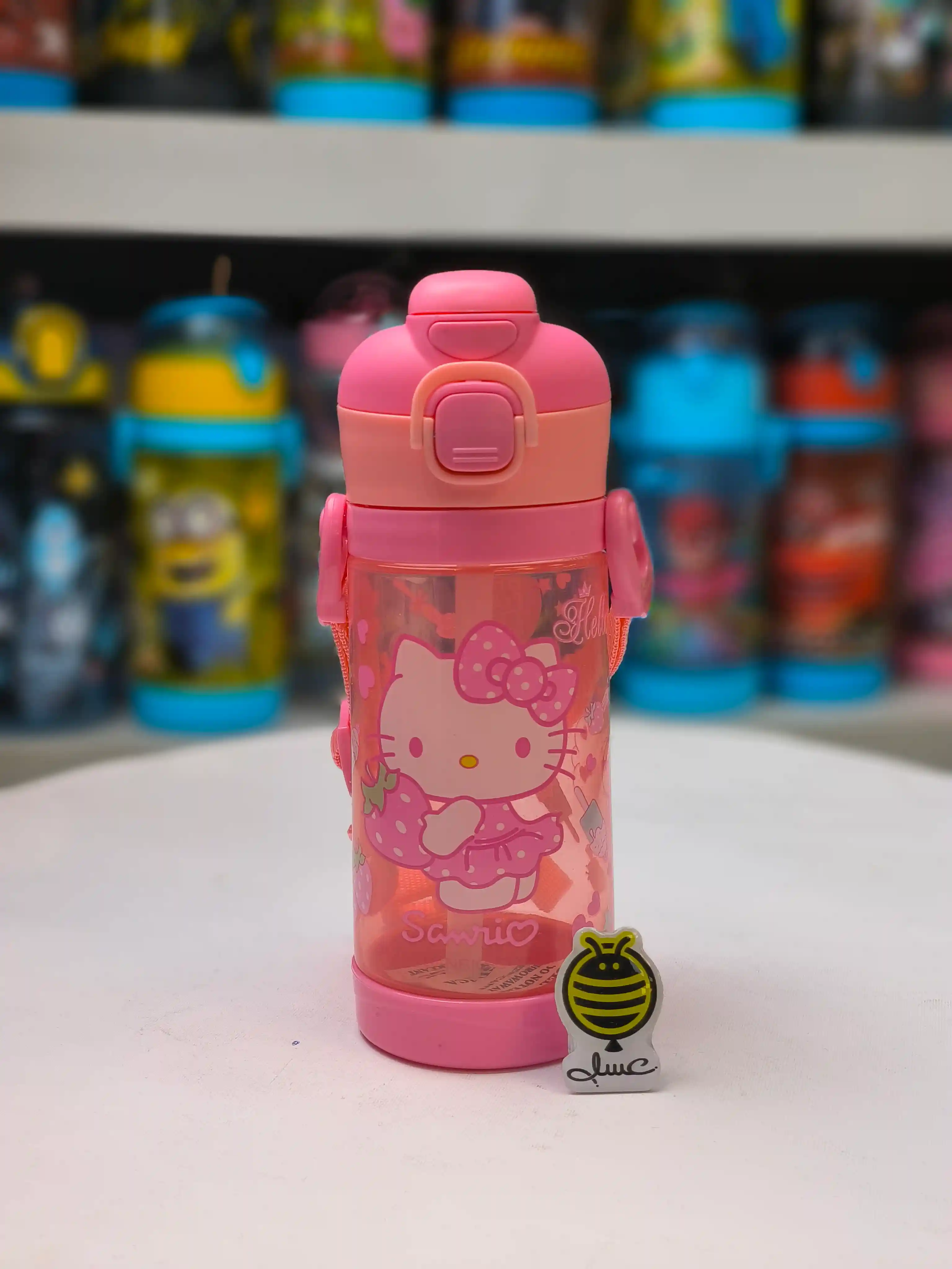 قمقمه BPA  قفلدار طرح کیتی (kitty)