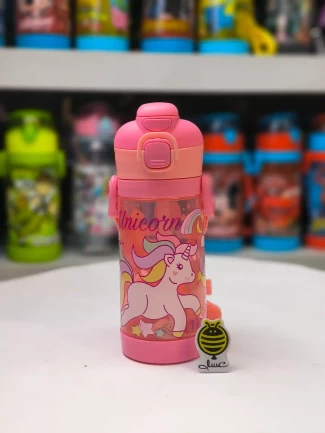 قمقمه BPA  قفلدار طرح یونیکورن (Unicorn)