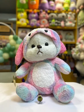 عروسک پتو بالشتی خرس طرح ملودی