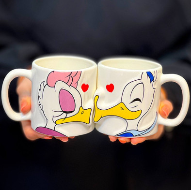 ماگ سرامیکی ست دونالد و دیزی